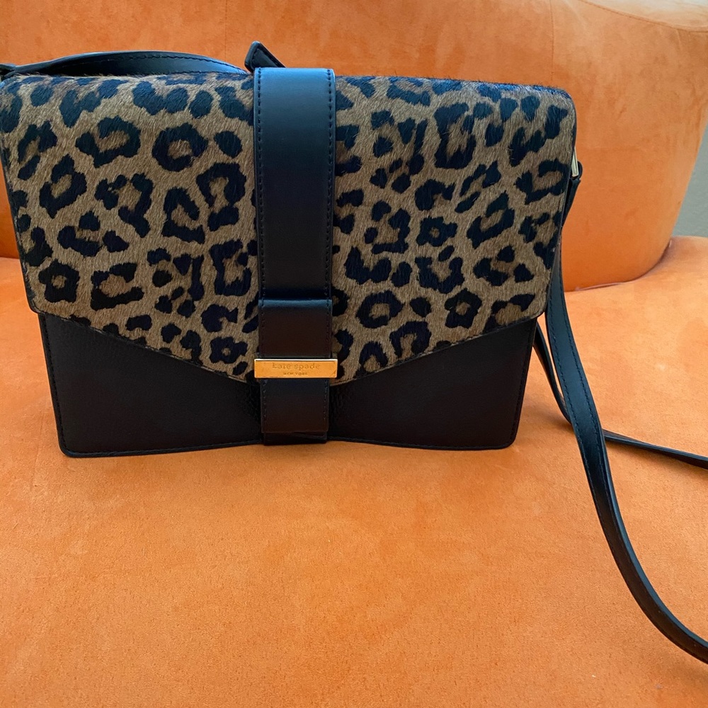 Kate spade leather with cheetah print